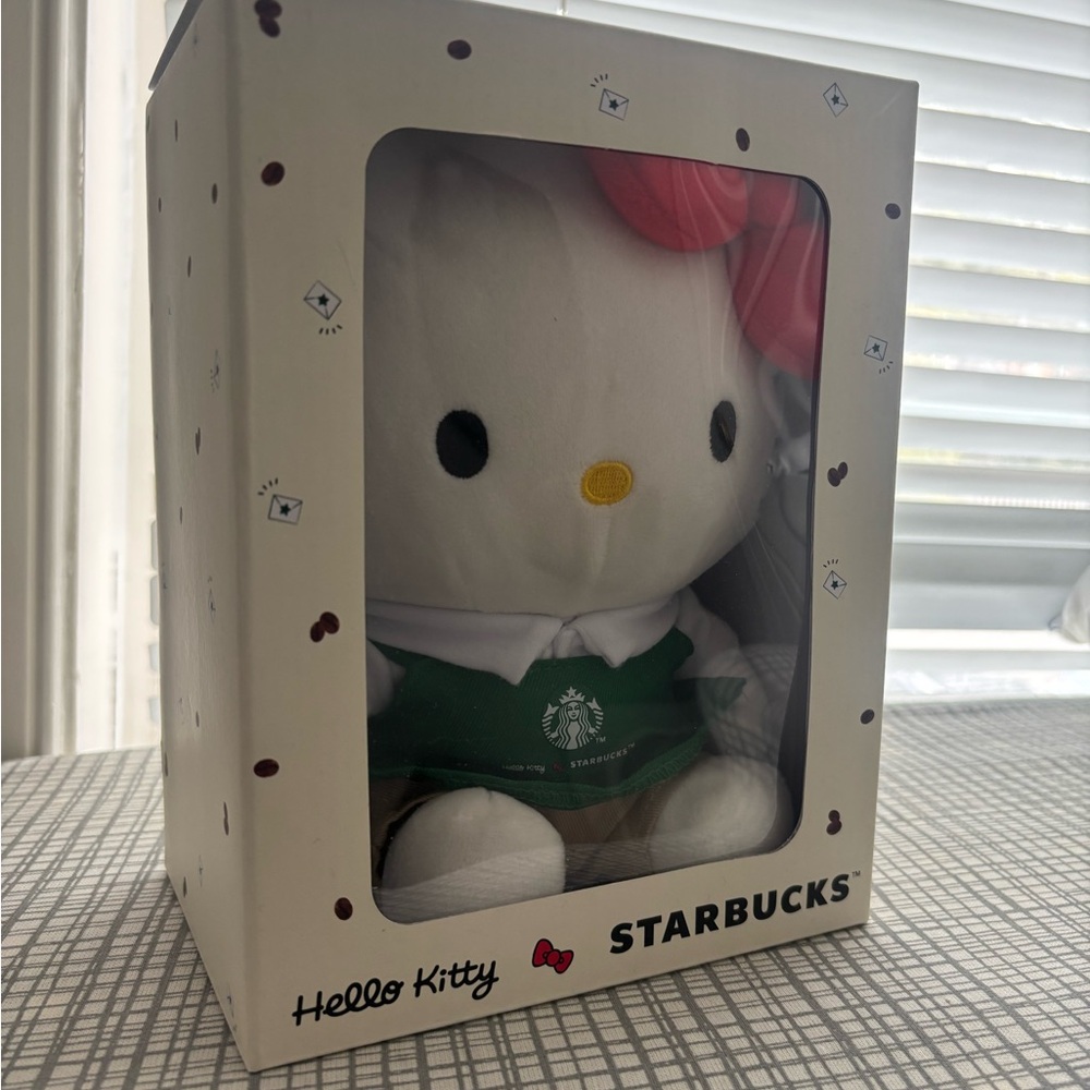Hello Kitty x Starbucks Plush Toy